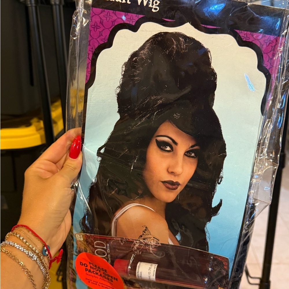 Party City Voluminous Black Wig